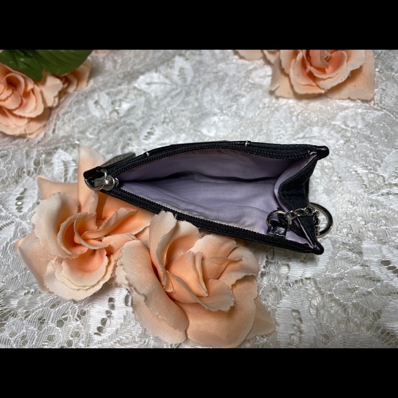 🌸 Coach black Keychain Wallet - Picture 4 of 4